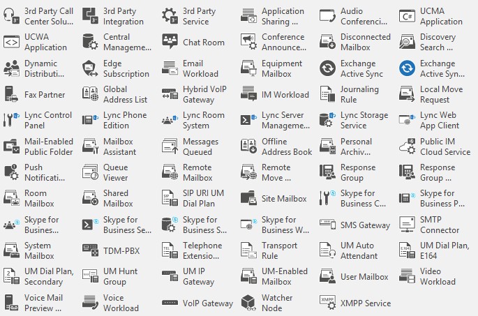 exchange 2016 visio stencil